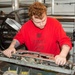 USS Ronald Reagan (CVN 76) Sailors perform aircraft maintenance