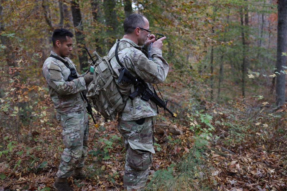 Best Squad Snapshot: Army Sgt. 1st Class Thomas Gillespie Land Navigation