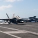 USS Ronald Reagan (CVN 76) conducts flight operations in support of a multi large-deck event with USS Carl Vinson (CVN 70) and Japanese Maritime Self-Defense Force First-in-class helicopter destroyer JS Hyuga (DDH 181)