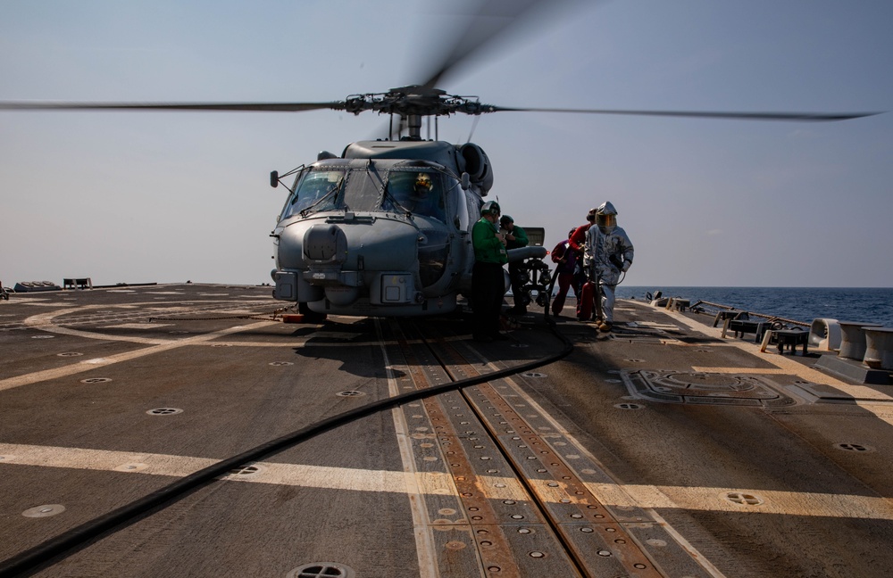 USS Gravely (DDG 107) Conducts Routine Operations in Support of C5F Efforts