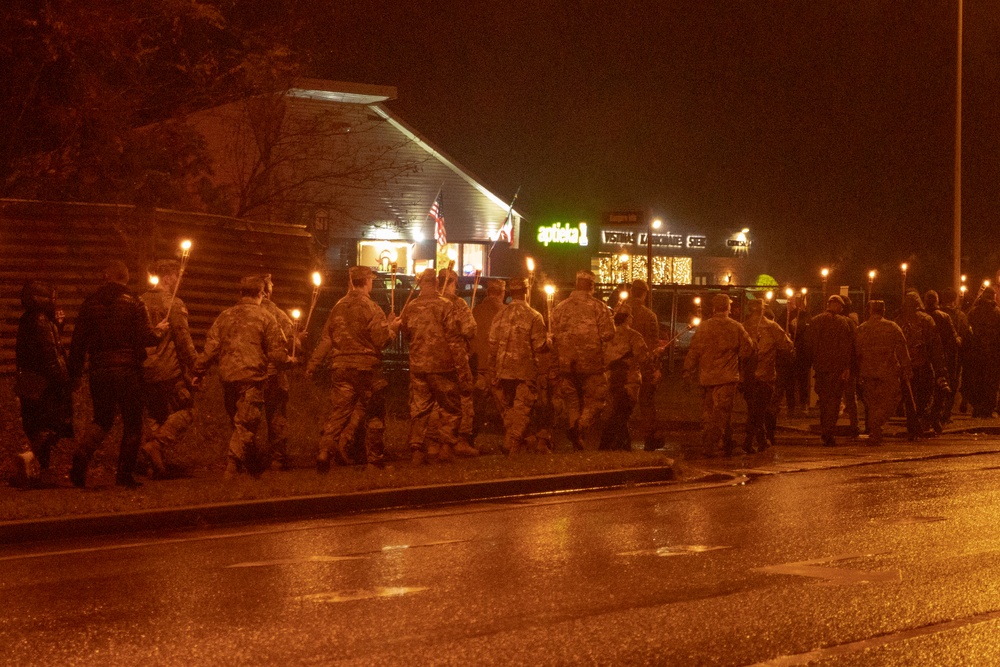 Task Force Marne and NATO Allies commemorate Lāčplēsis Day