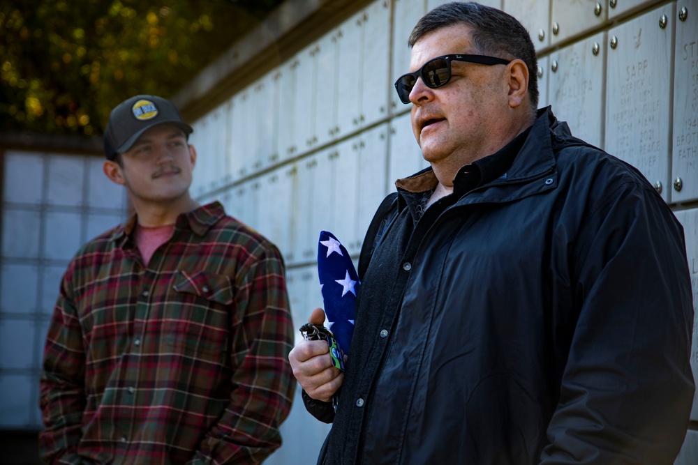 Retired Office of the Chief of Army Reserve Command Sergeant Major Commemorated with Honor Guard Ceremony on Veterans Day