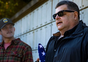 Retired Office of the Chief of Army Reserve Command Sergeant Major Commemorated with Honor Guard Ceremony on Veterans Day
