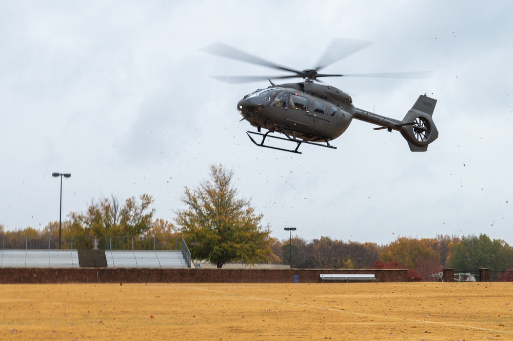 59th Aviation Troop Command participates in Furman University military appreciation day