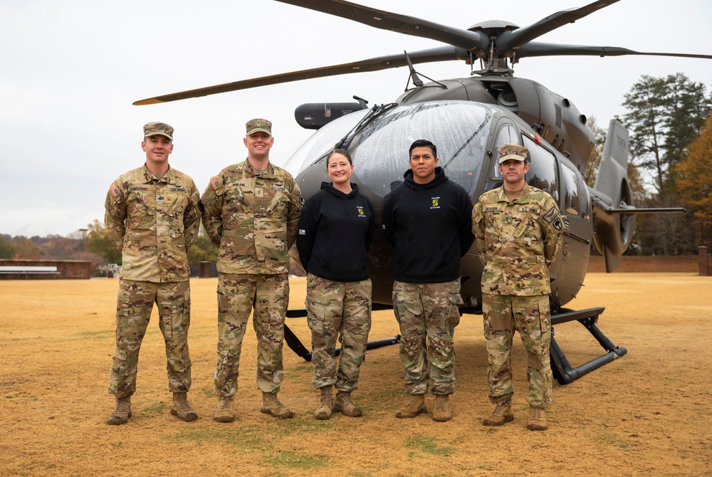 59th Aviation Troop Command participates in Furman University military appreciation day
