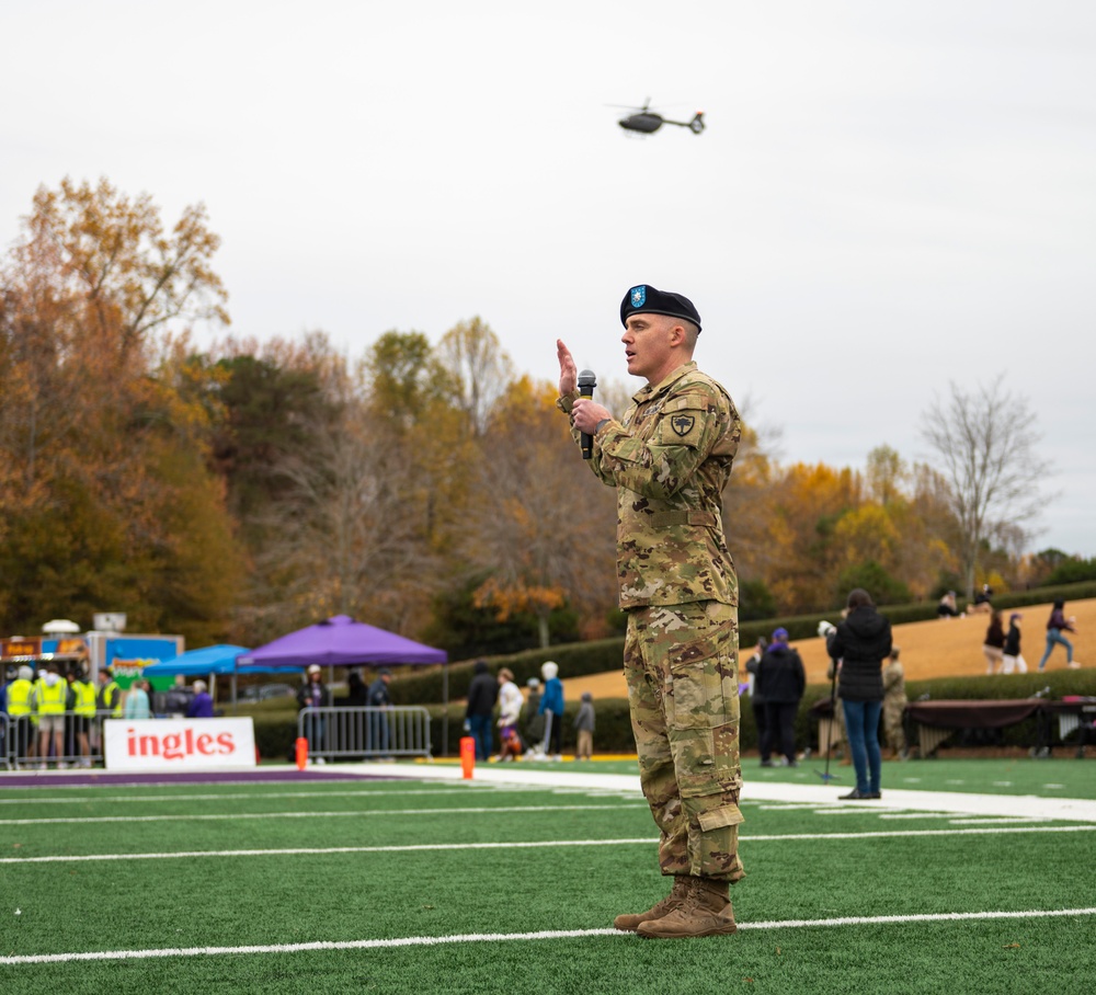59th Aviation Troop Command participates in Furman University military appreciation day
