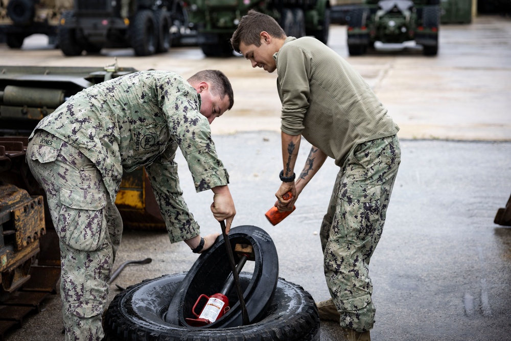 NMCB 133 Deployed to Rota, Spain