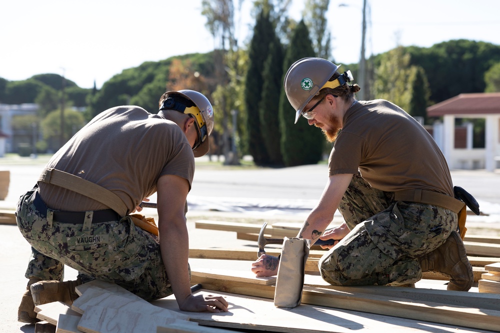 NMCB 133 Deployed to Rota, Spain