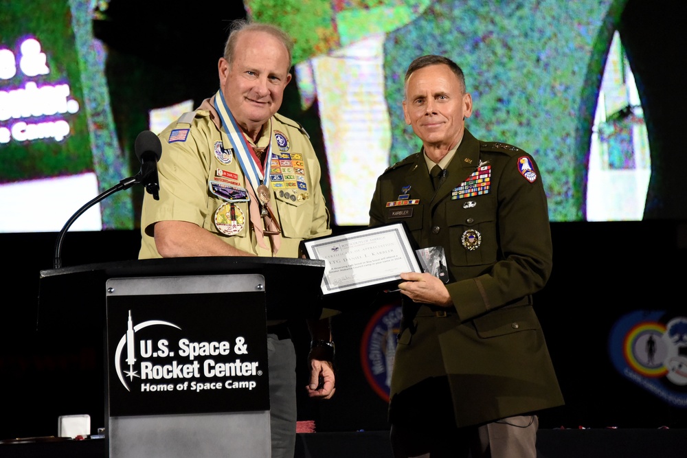 LTG Karbler and Greater Alabama Council, BSA member Jim Charlton