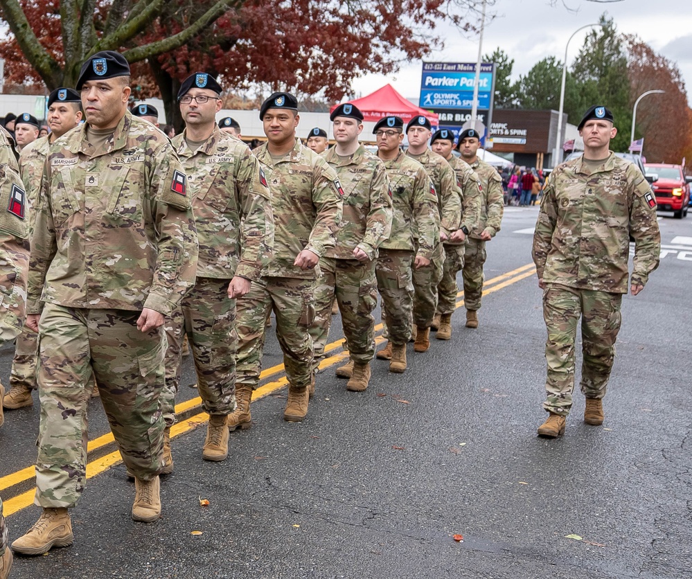 189th Infantry Brigade (CATB) Participates in Auburn Veterans Day Parade