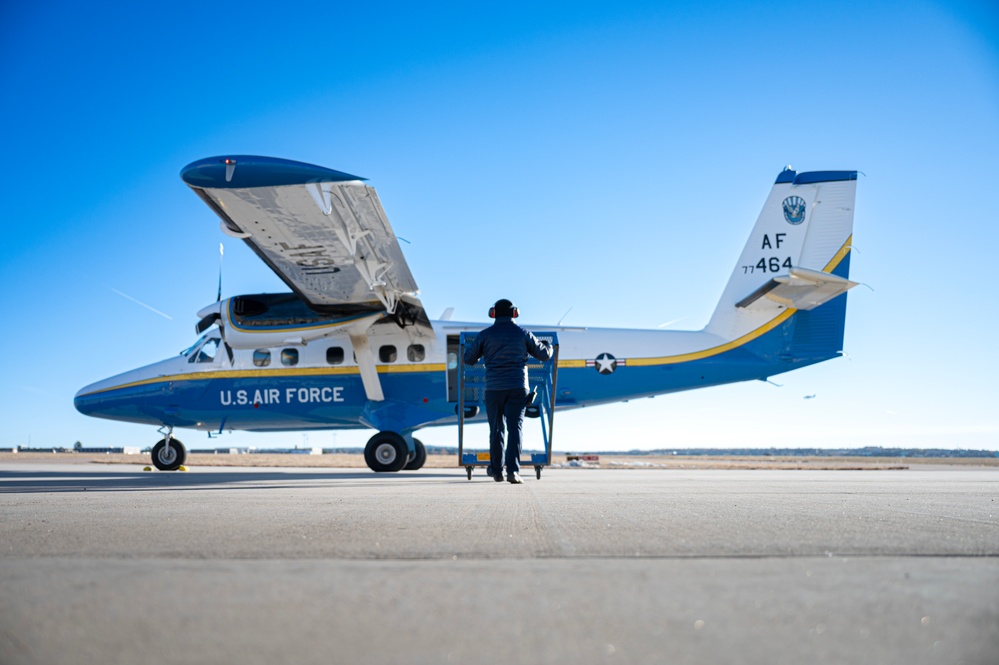 NASCAR's Erik Jones skydives with USAFA Wings of Blue