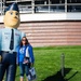 367RCS connect with fans at Air Force vs Army game