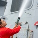 USS Kidd (DDG 100) Sailor Performs Freshwater Wash Down