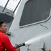 USS Kidd (DDG 100) Sailor Performs Freshwater Wash Down