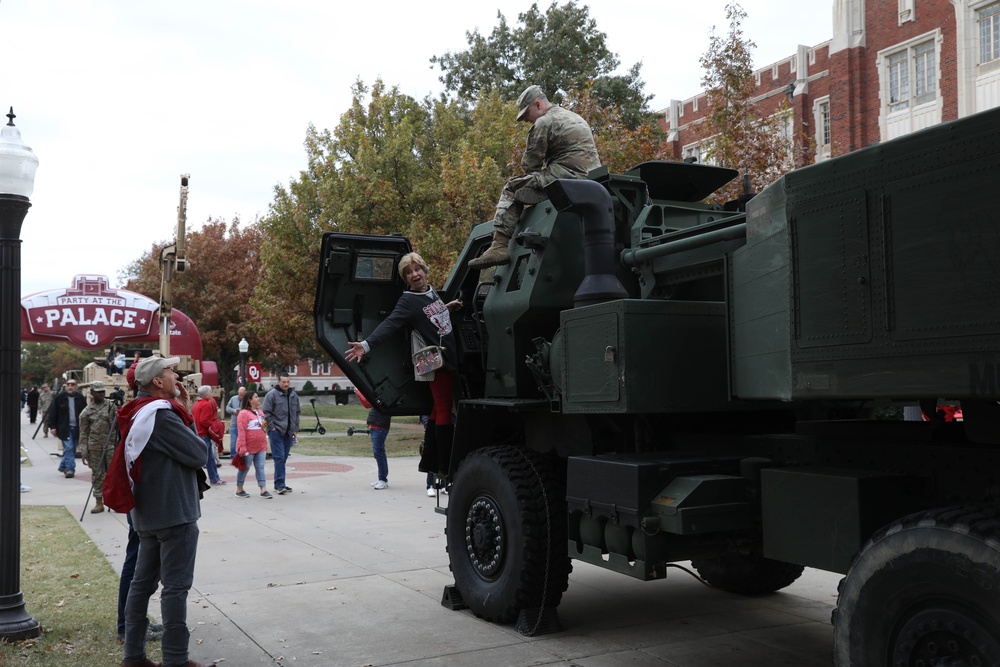 145th Army Band performs with the Pride of Oklahoma