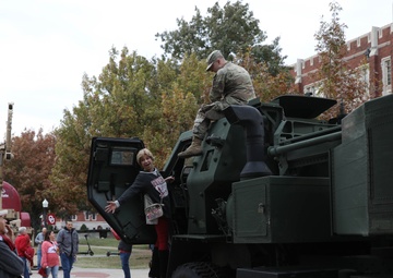 145th Army Band performs with the Pride of Oklahoma