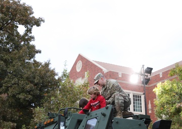 145th Army Band performs with the Pride of Oklahoma
