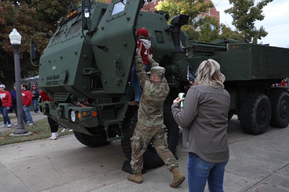 145th Army Band performs with the Pride of Oklahoma