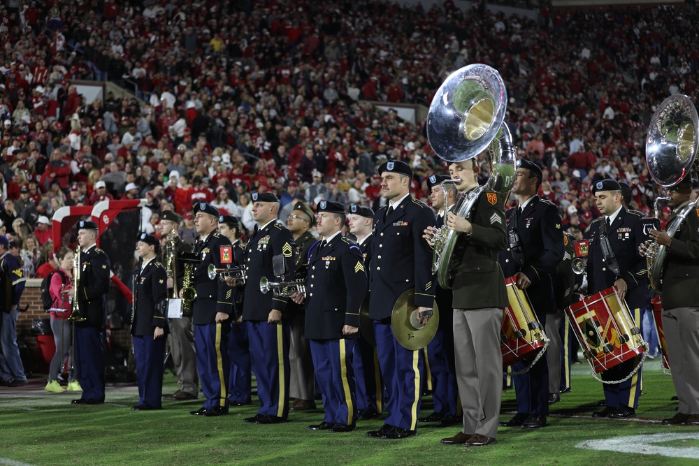 145th Army Band performs with the Pride of Oklahoma