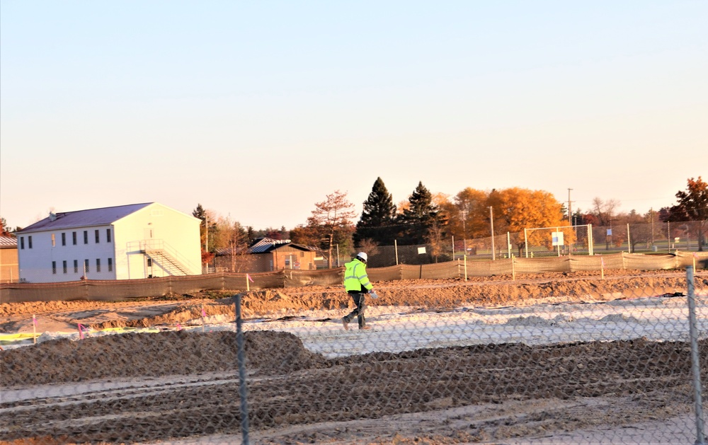 Footprint taking shape during construction of third, $28.08 million barracks at Fort McCoy; project also provides economic impact