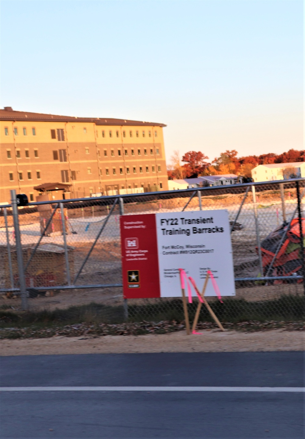 Footprint taking shape during construction of third, $28.08 million barracks at Fort McCoy; project also provides economic impact