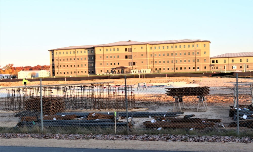 Footprint taking shape during construction of third, $28.08 million barracks at Fort McCoy; project also provides economic impact