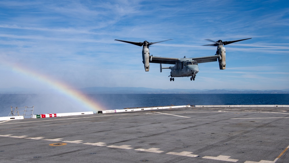Rainbow Osprey Flight Quarters