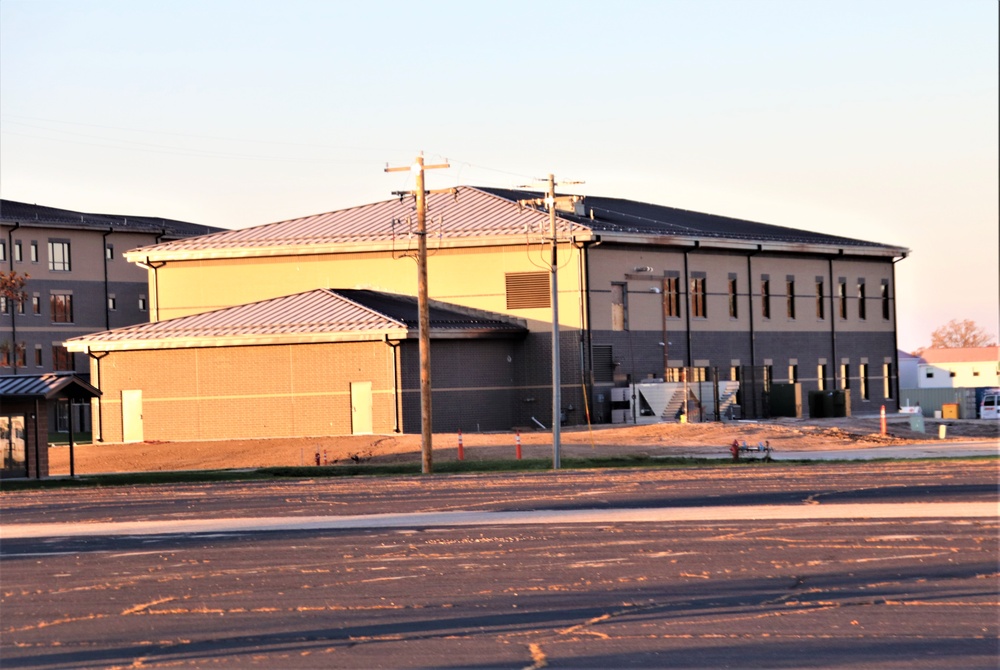 Fort McCoy’s brigade headquarters construction project now 90 percent complete just before Thanksgiving; work continues