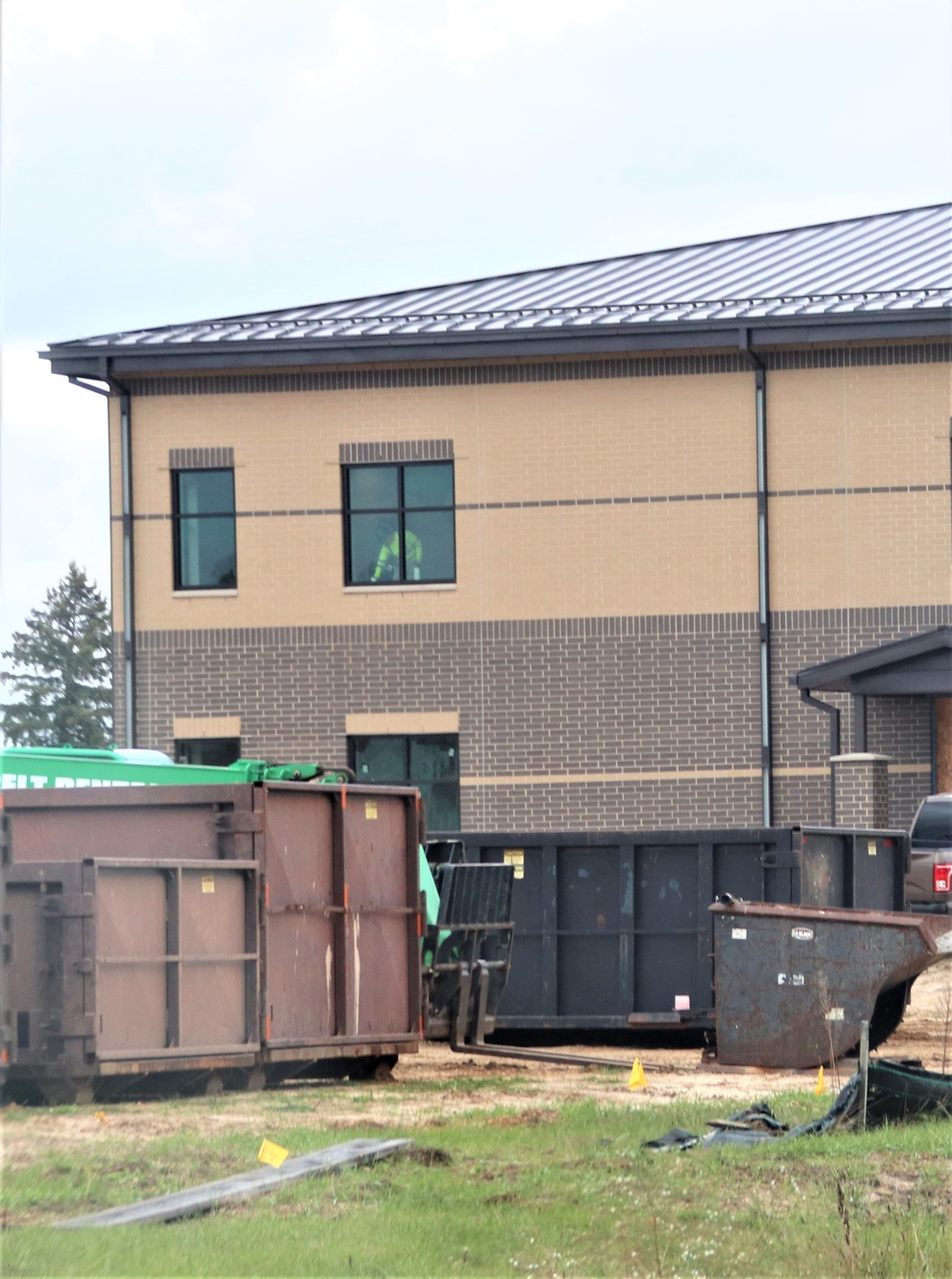 Fort McCoy’s brigade headquarters construction project now 90 percent complete just before Thanksgiving; work continues