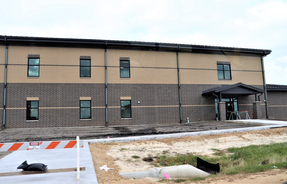 Fort McCoy’s brigade headquarters construction project now 90 percent complete just before Thanksgiving; work continues