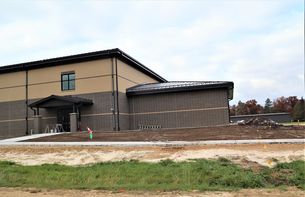 .Fort McCoy’s brigade headquarters construction project now 90 percent complete just before Thanksgiving; work continues