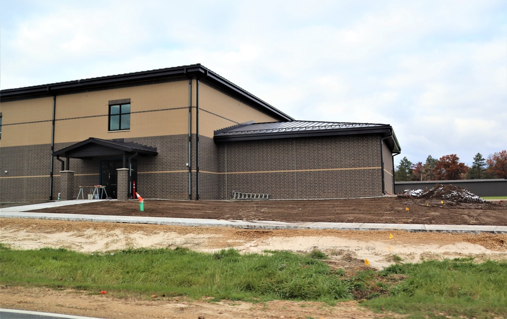 .Fort McCoy’s brigade headquarters construction project now 90 percent complete just before Thanksgiving; work continues