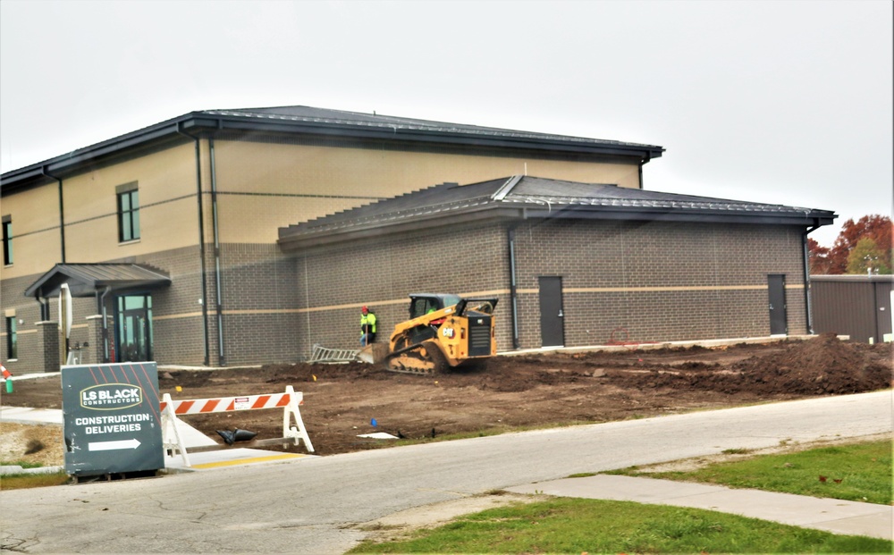 .Fort McCoy’s brigade headquarters construction project now 90 percent complete just before Thanksgiving; work continues