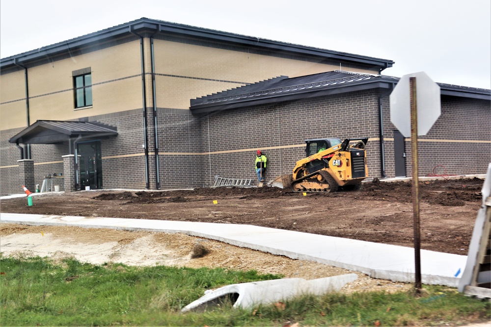 .Fort McCoy’s brigade headquarters construction project now 90 percent complete just before Thanksgiving; work continues