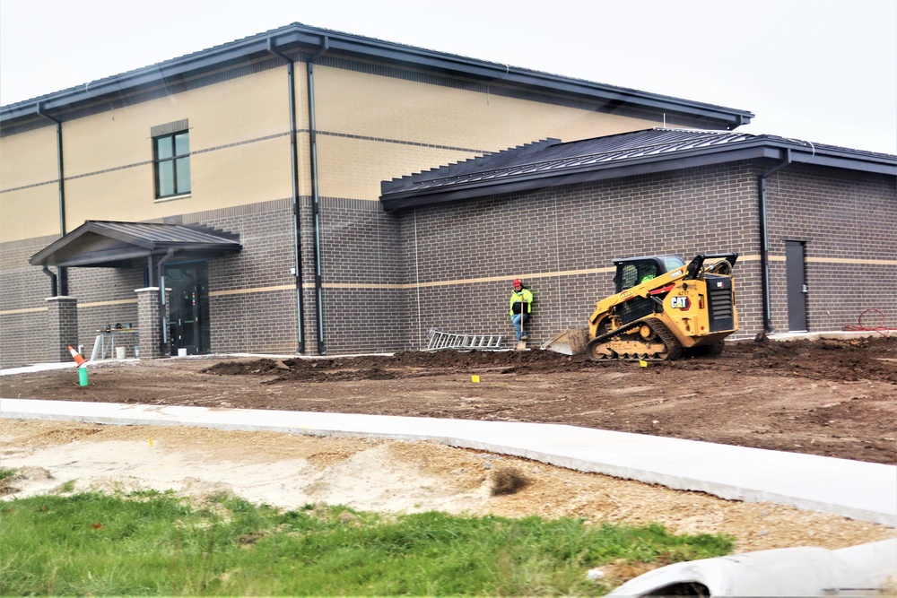 .Fort McCoy’s brigade headquarters construction project now 90 percent complete just before Thanksgiving; work continues