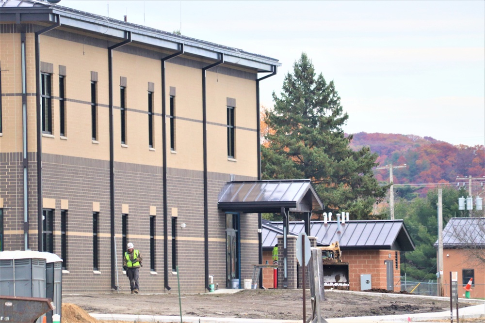 .Fort McCoy’s brigade headquarters construction project now 90 percent complete just before Thanksgiving; work continues