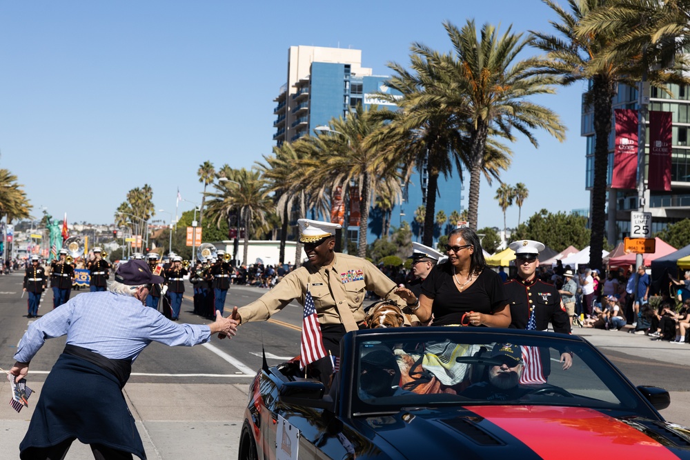 SD Fleet Week 23: Veterans Parade Day