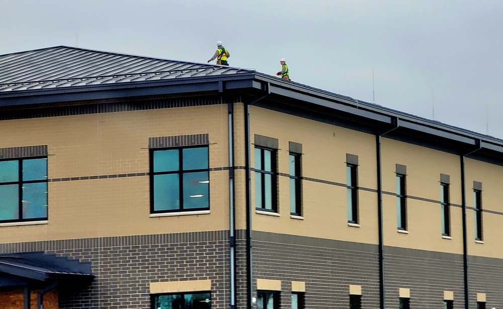 .Fort McCoy’s brigade headquarters construction project now 90 percent complete just before Thanksgiving; work continues