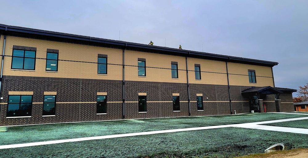 .Fort McCoy’s brigade headquarters construction project now 90 percent complete just before Thanksgiving; work continues