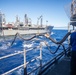USS Antietam (CG 54) receives fuel from USNS Big Horn (T-AO 198) During Replenishment At Sea
