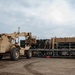 Soldiers and Airmen prepare Patriot Missiles for transportation