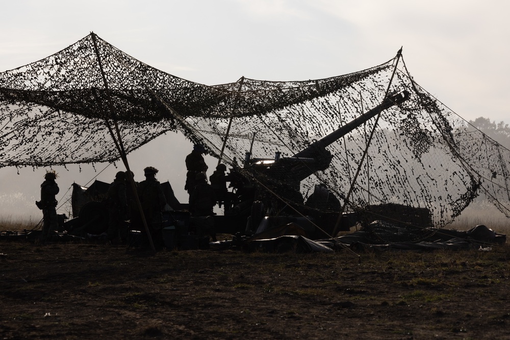 Resolute Dragon 23: JGSDF conduct FH-70 Live-Fire at Yausubetsu