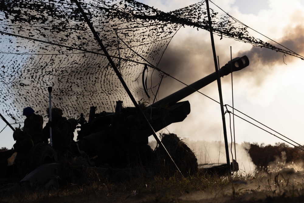 Resolute Dragon 23: JGSDF conduct FH-70 Live-Fire at Yausubetsu