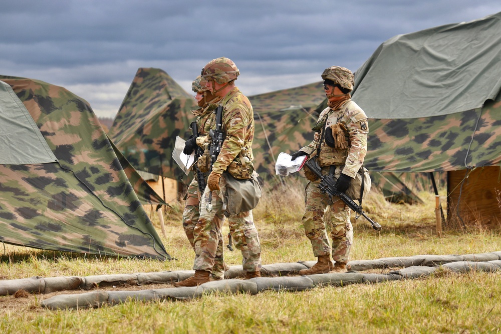 U.S. Army Soldiers Conduct E3B in the Grafenwoehr Training Area