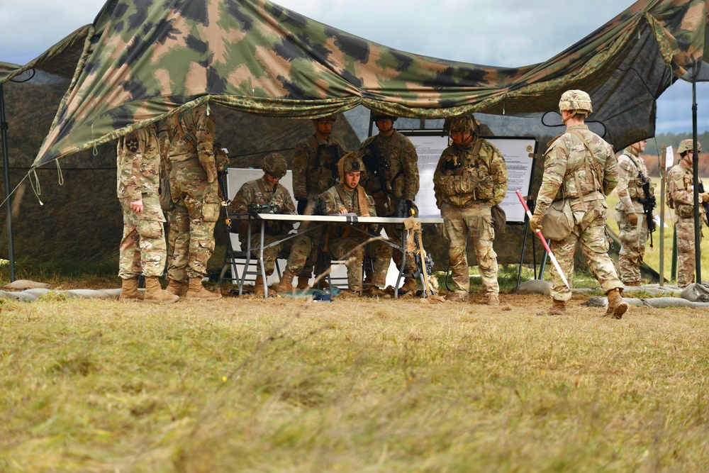 U.S. Army Soldiers Conduct E3B in the Grafenwoehr Training Area