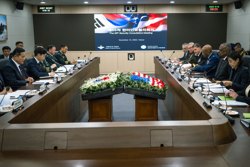 SECDEF Attends 55th Security Consultative Meeting