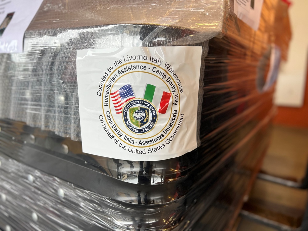 Humanitarian support for Armenia departs Camp Darby