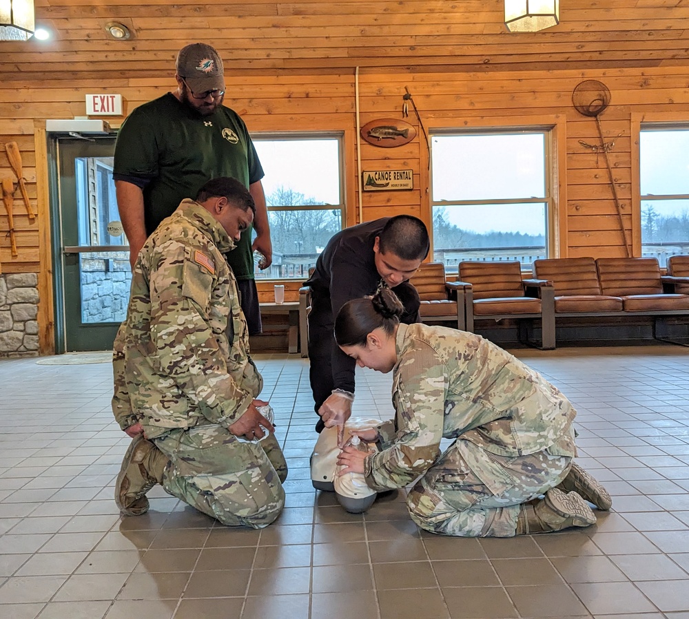 Fort Drum Soldiers learn lifesaving skills through BOSS program