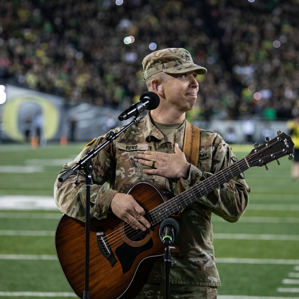 University of Oregon Veterans Day Salute