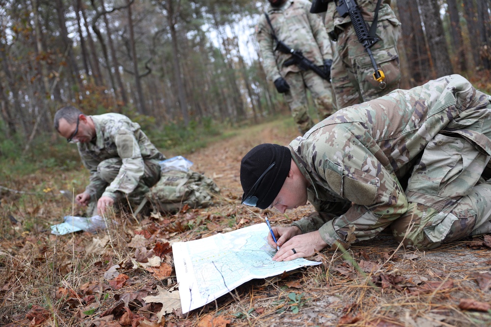 Best Squad Snapshot: Army Sgt. Tate Parmenter, Brigade NCO of the Year Day Land Navigation